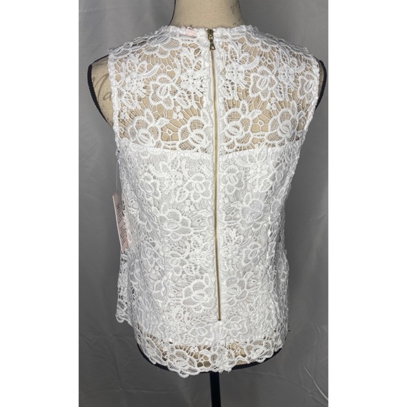 NWT Stylish Lace Shell by NANETTE LEPORE - Picture 2 of 2